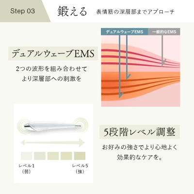 ビューティフェイススティック2.0の特長