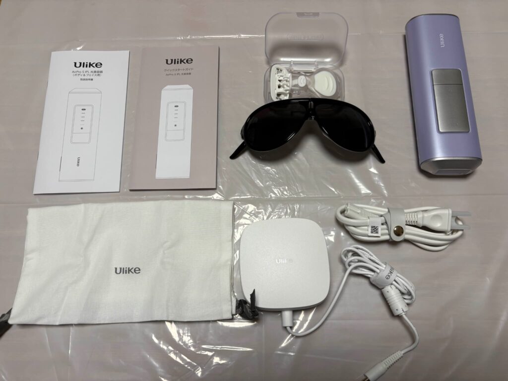 Ulike AirProSのセット一式