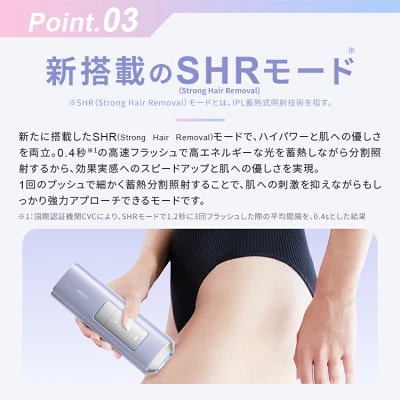 Ulike Air Pro SのSHRモード